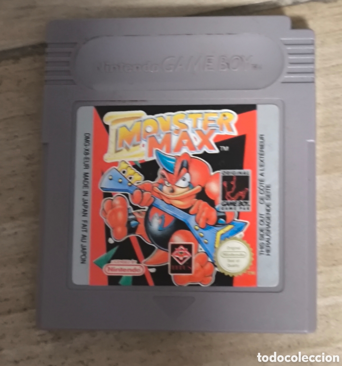 Videojuegos y consolas: Juego Monster Max Game Boy Nintendo pal