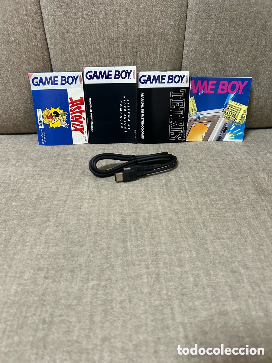 Videojuegos y consolas: PACK DE MANUALES DE GAME BOY + CABLE NINTENDO