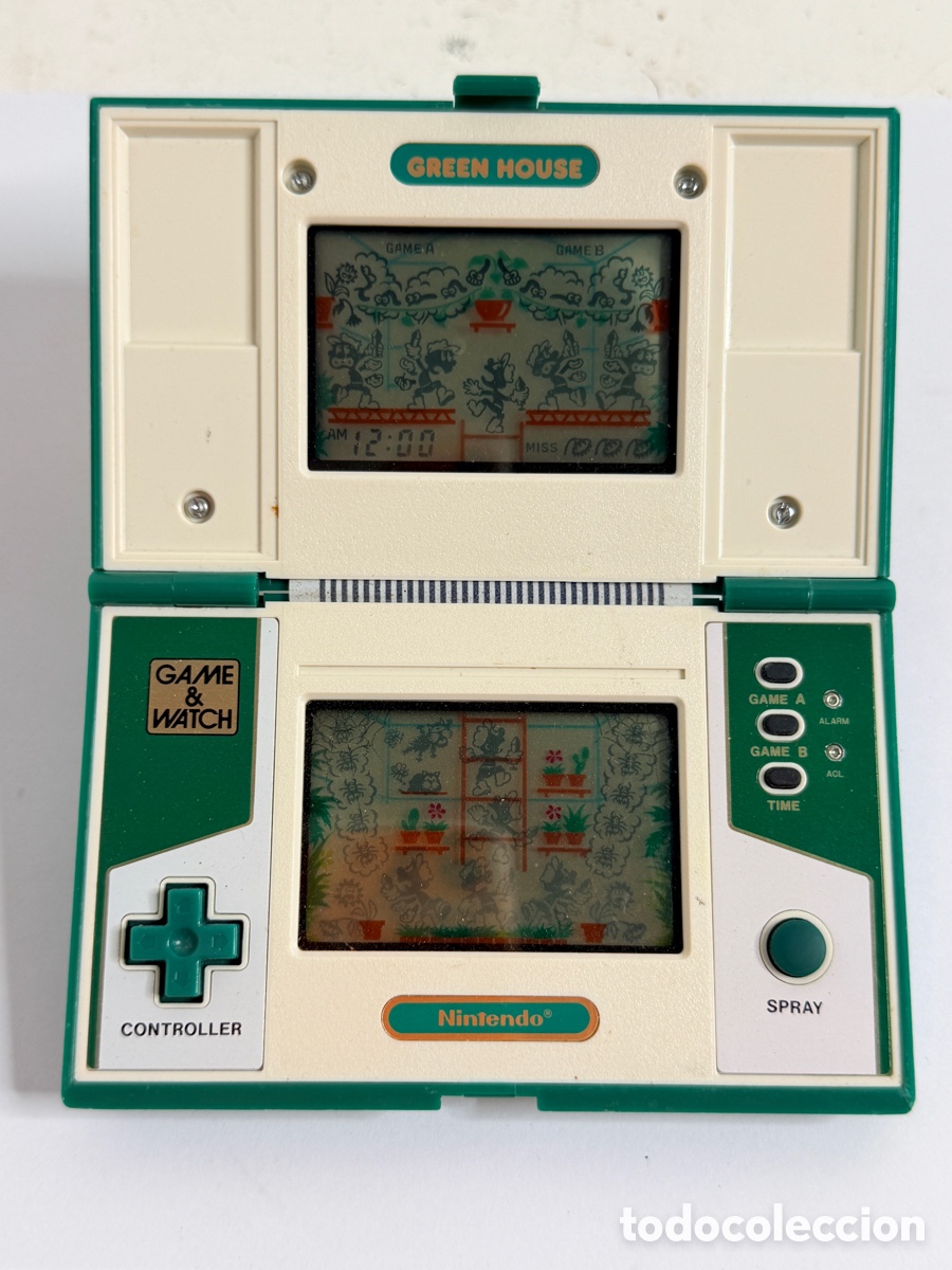 Videojuegos y consolas: Nintendo Game & Watch Green House Multi Screen Japan 1982