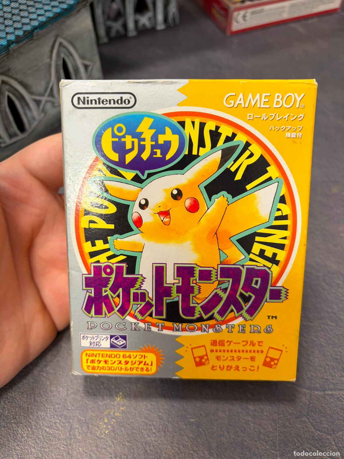 Videojuegos y consolas: Pokemon Yellow Amarillo - Nintendo Game boy GB - NTSC JAP