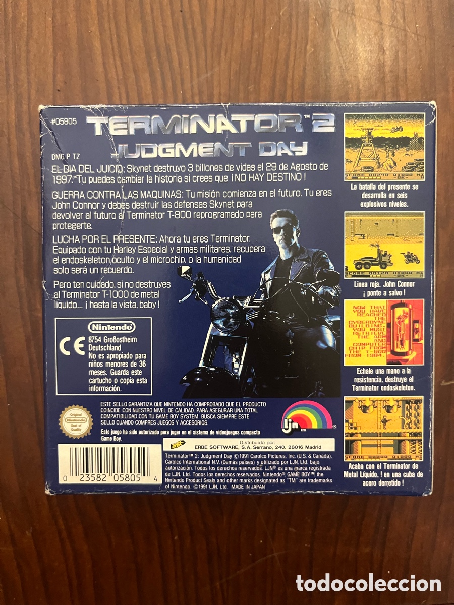 Videojuegos y consolas: T2 Terminator 2 pal ESP Gameboy - Foto 3