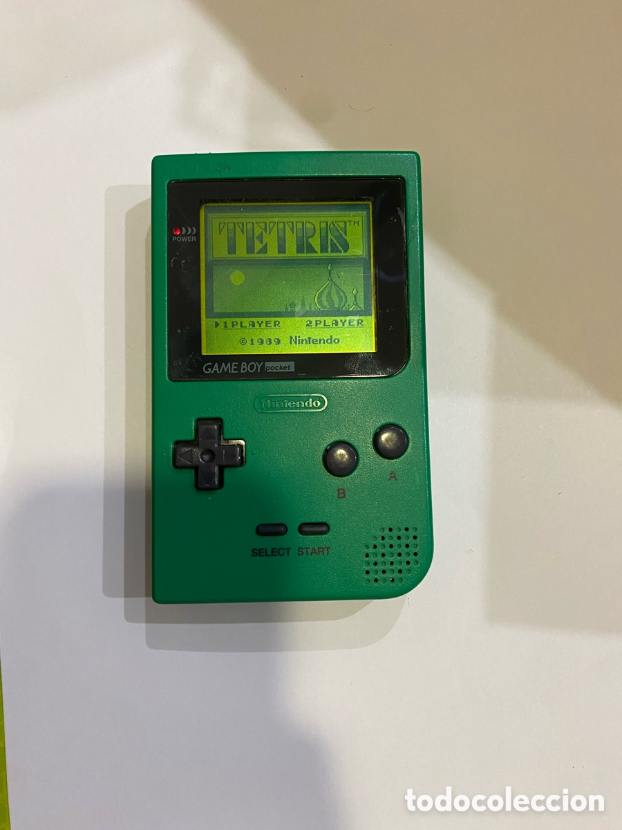 Videojuegos y consolas: Consola game boy pocket verde