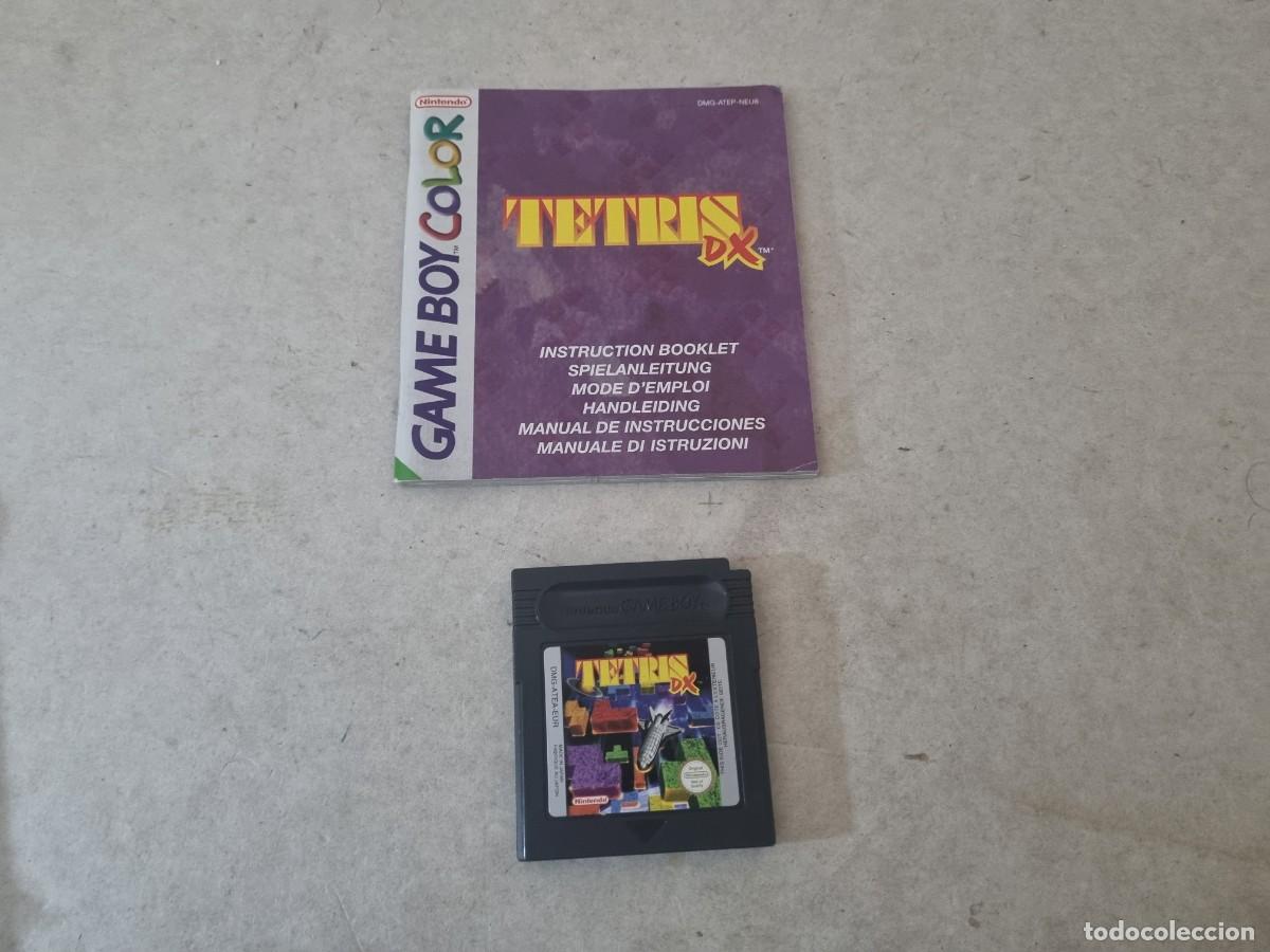 Videojuegos y consolas: Juego Tetris DX para Game Boy con manual funcionando
