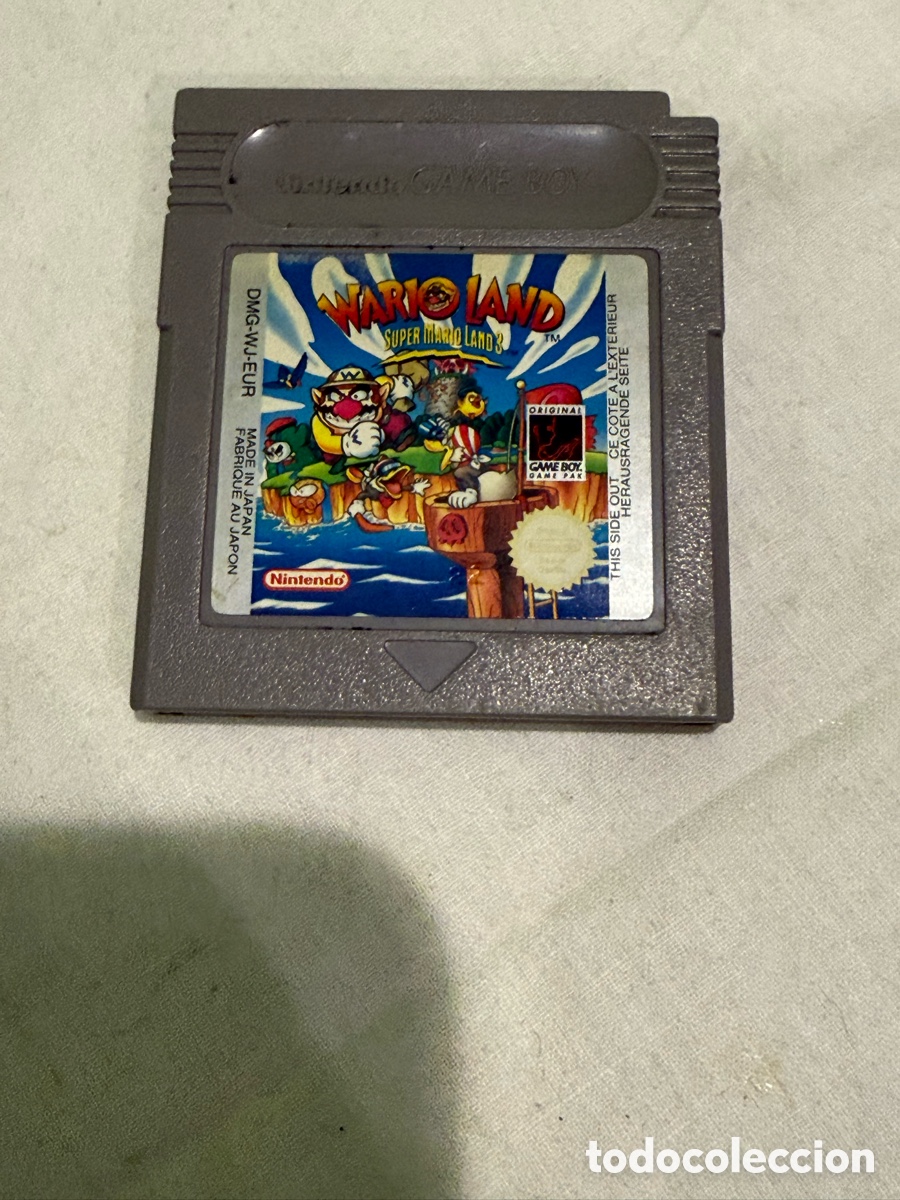 Videojuegos y consolas: WARIO LAND: SUPER MARIO LAND 3 &ndash; Nintendo Game Boy &ndash; PAL Europa &ndash; 1994 &ndash; Cartucho