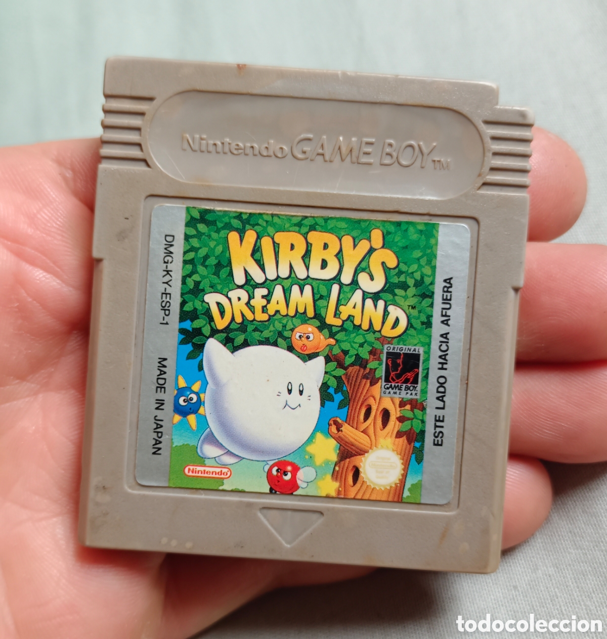Videojuegos y consolas: Juego Kirby's Dream land gameboy game boy espa&ntilde;ol