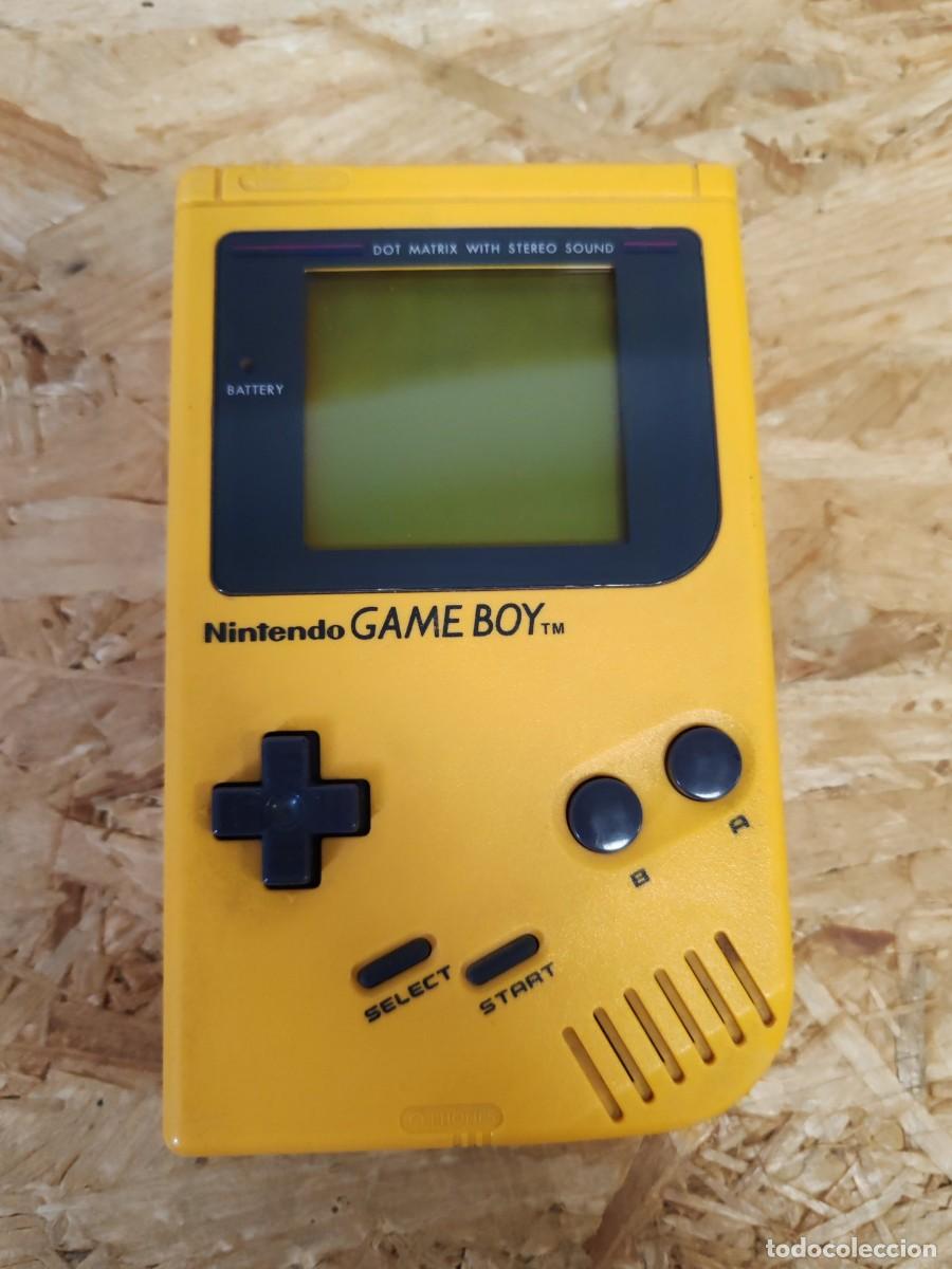 Videojuegos y consolas: Nintendo Game Boy Classic DMG-01 Amarilla Jap&oacute;n
