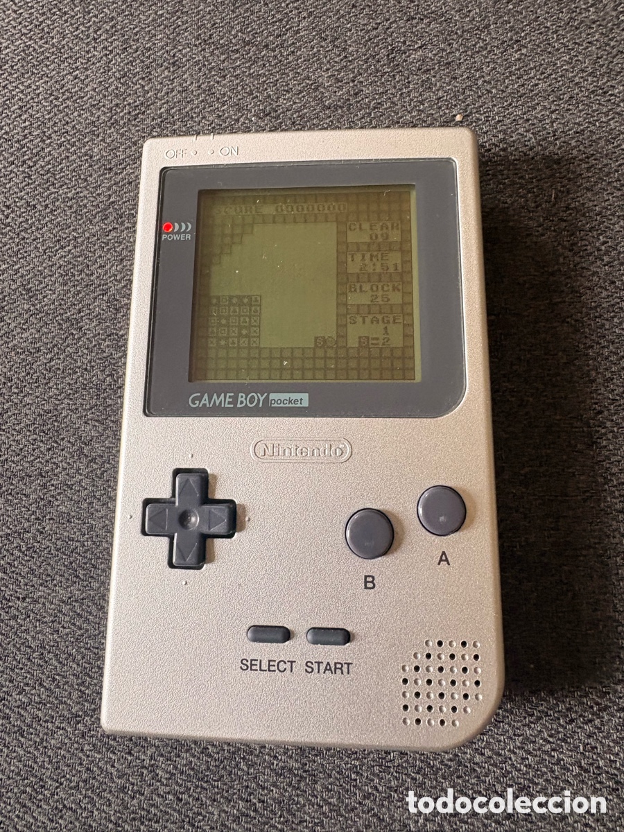Videojuegos y consolas: Game Boy Pocket plateada - Foto 11