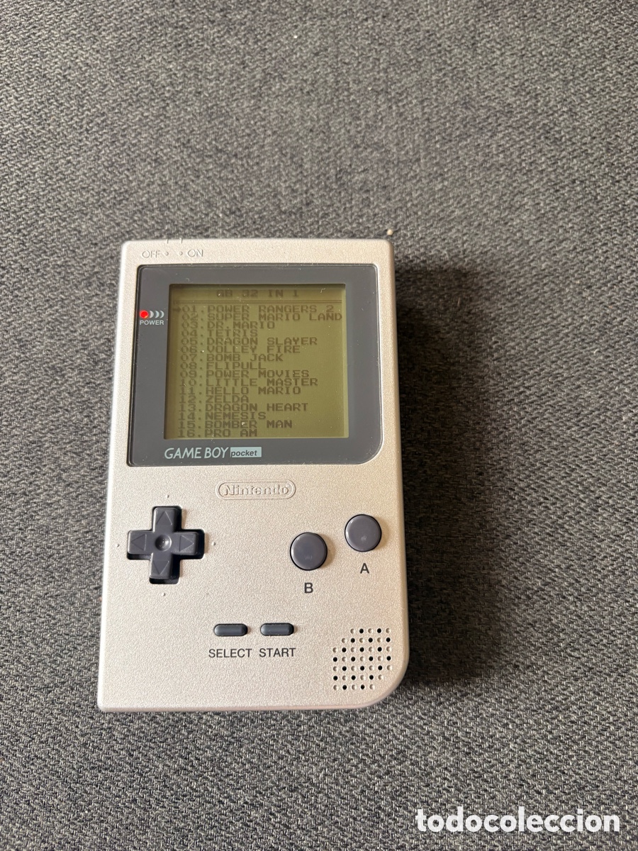 Videojuegos y consolas: Game Boy Pocket plateada - Foto 12
