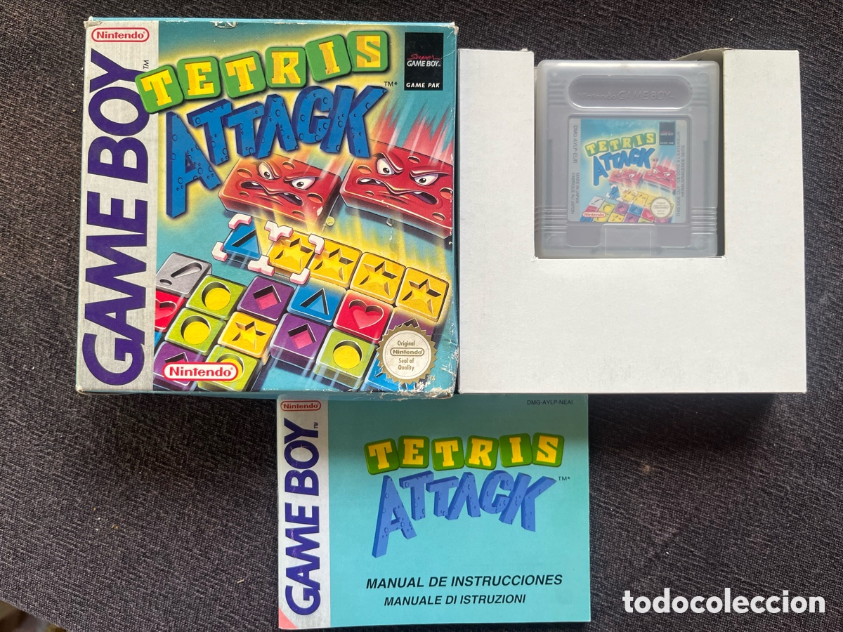 Videojuegos y consolas: Tetris Attack pal esp ita Gameboy