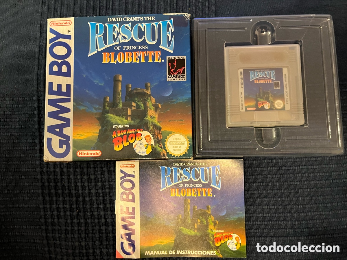 Videojuegos y consolas: Rescue of Princess Blobette pal ESP Gameboy