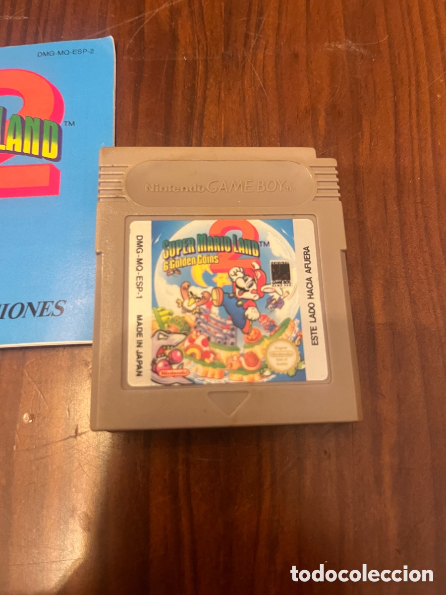 Videojuegos y consolas: Super Mario Land 2 pal ESP + manual - Foto 2