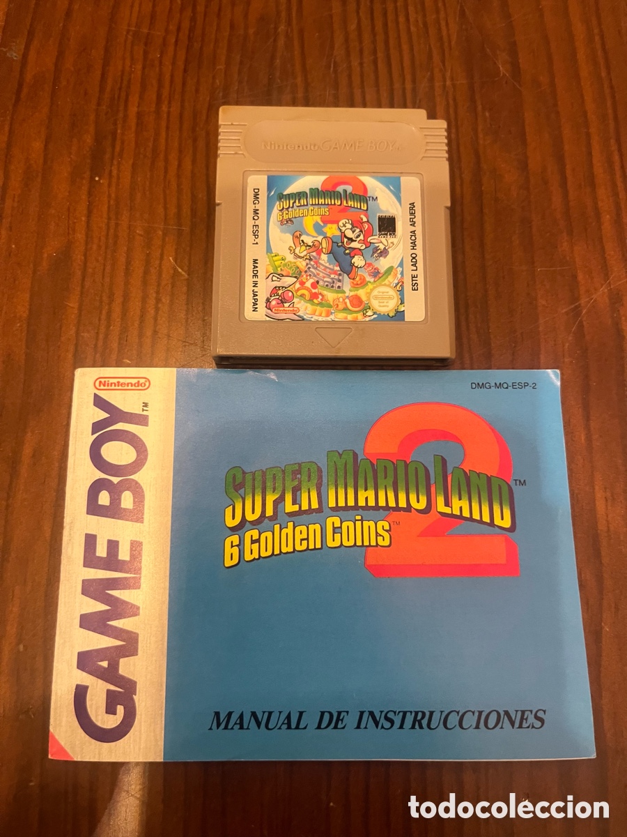 Videojuegos y consolas: Super Mario Land 2 pal ESP + manual - Foto 1