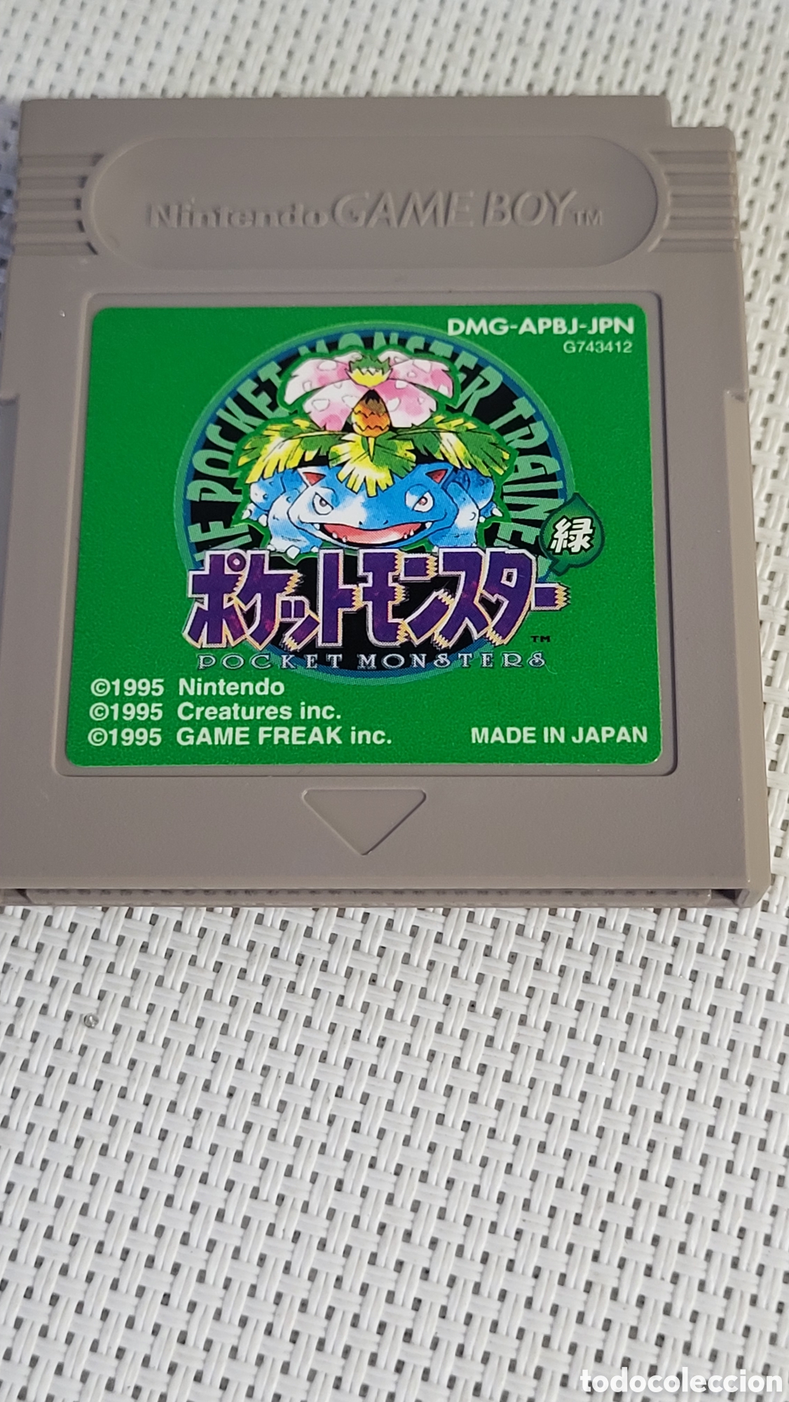 Videojuegos y consolas: Juego consola Nintendo Game boy Pokemon