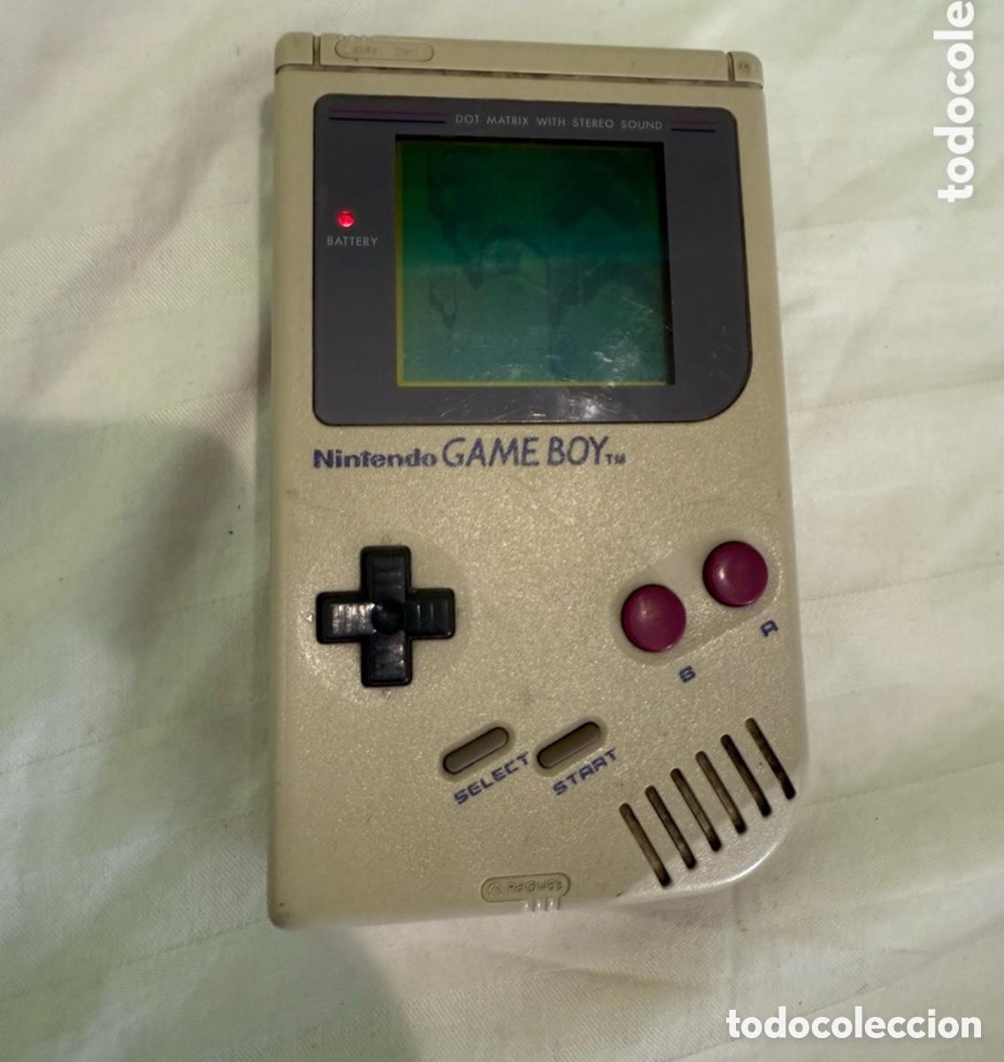 Videojuegos y consolas: Nintendo Game Boy Original DMG-01 A&ntilde;o 1989 + Juego Super Mario Land 2 &ndash; Funcionando