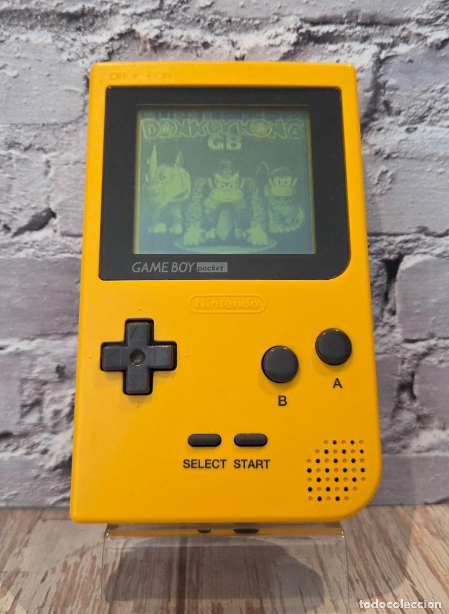 Videojuegos y consolas: Nintendo Game Boy Pocket Amarilla como nueva
