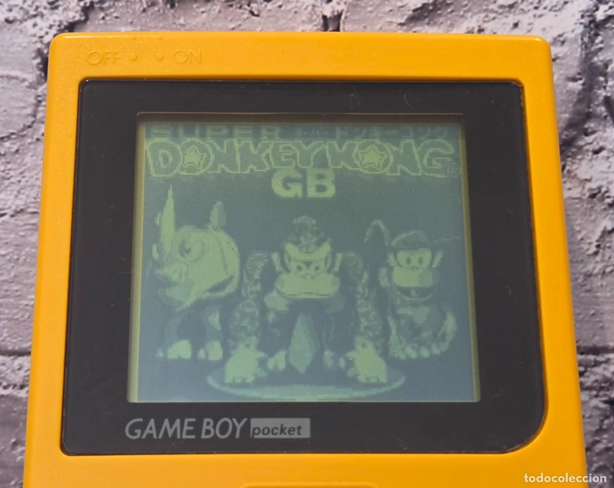 Videojuegos y consolas: Nintendo Game Boy Pocket Amarilla como nueva - Foto 3