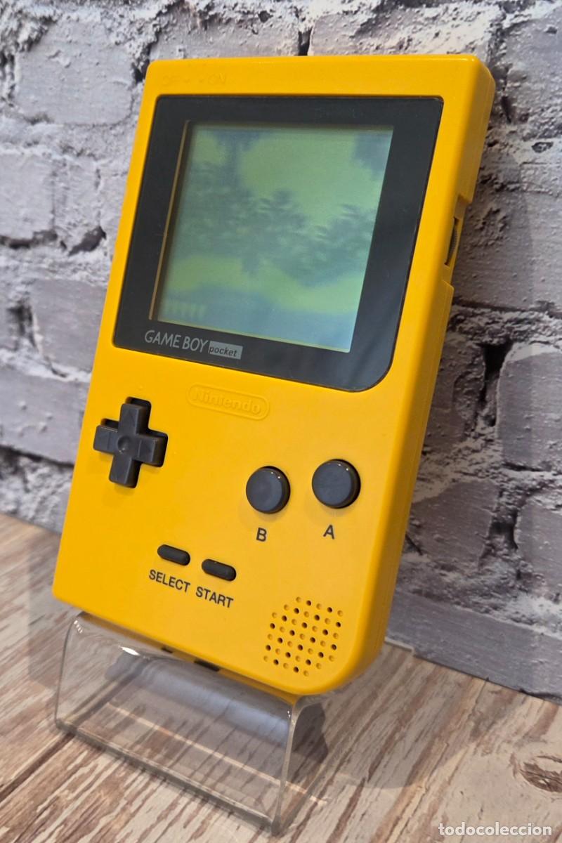 Videojuegos y consolas: Nintendo Game Boy Pocket Amarilla como nueva - Foto 4