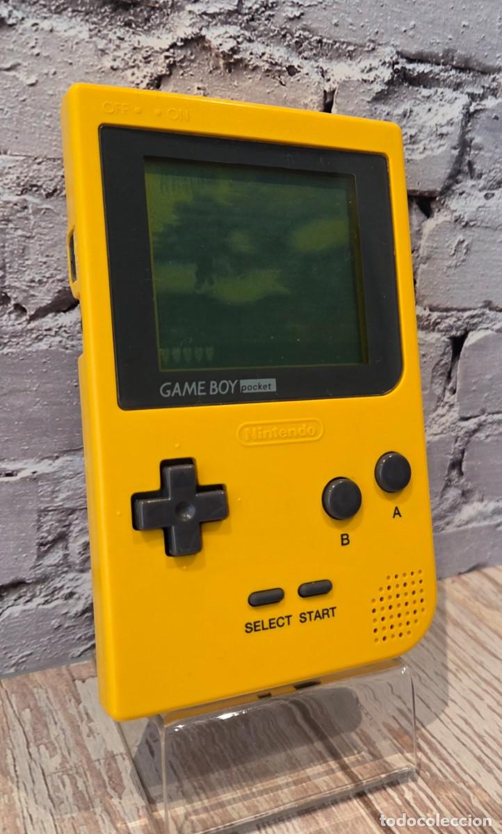 Videojuegos y consolas: Nintendo Game Boy Pocket Amarilla como nueva - Foto 5