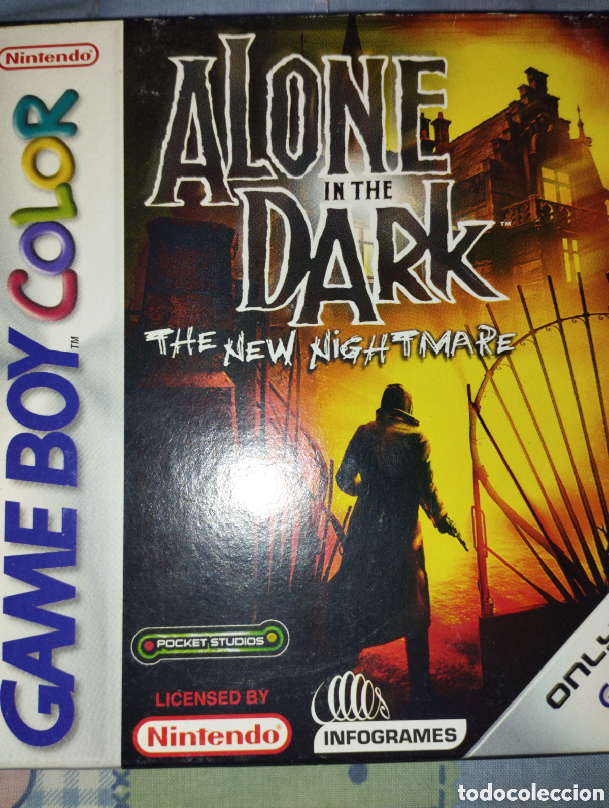 Videojuegos y consolas: Alone in the dark , the new nightmare. Game Boy Color