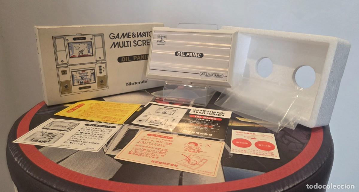 Videogiochi e Consoli: NINTENDO Oil Panic OP-51 CIB Matching Serial
