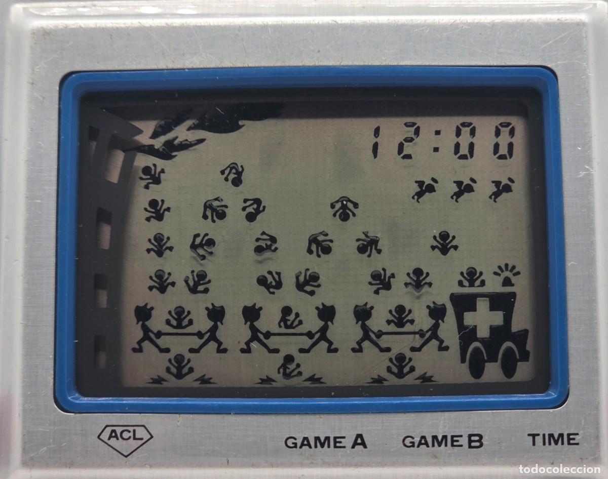 Videojuegos y consolas: Nintendo Game & Watch Fire RC-04 Silver 1980 - Foto 2