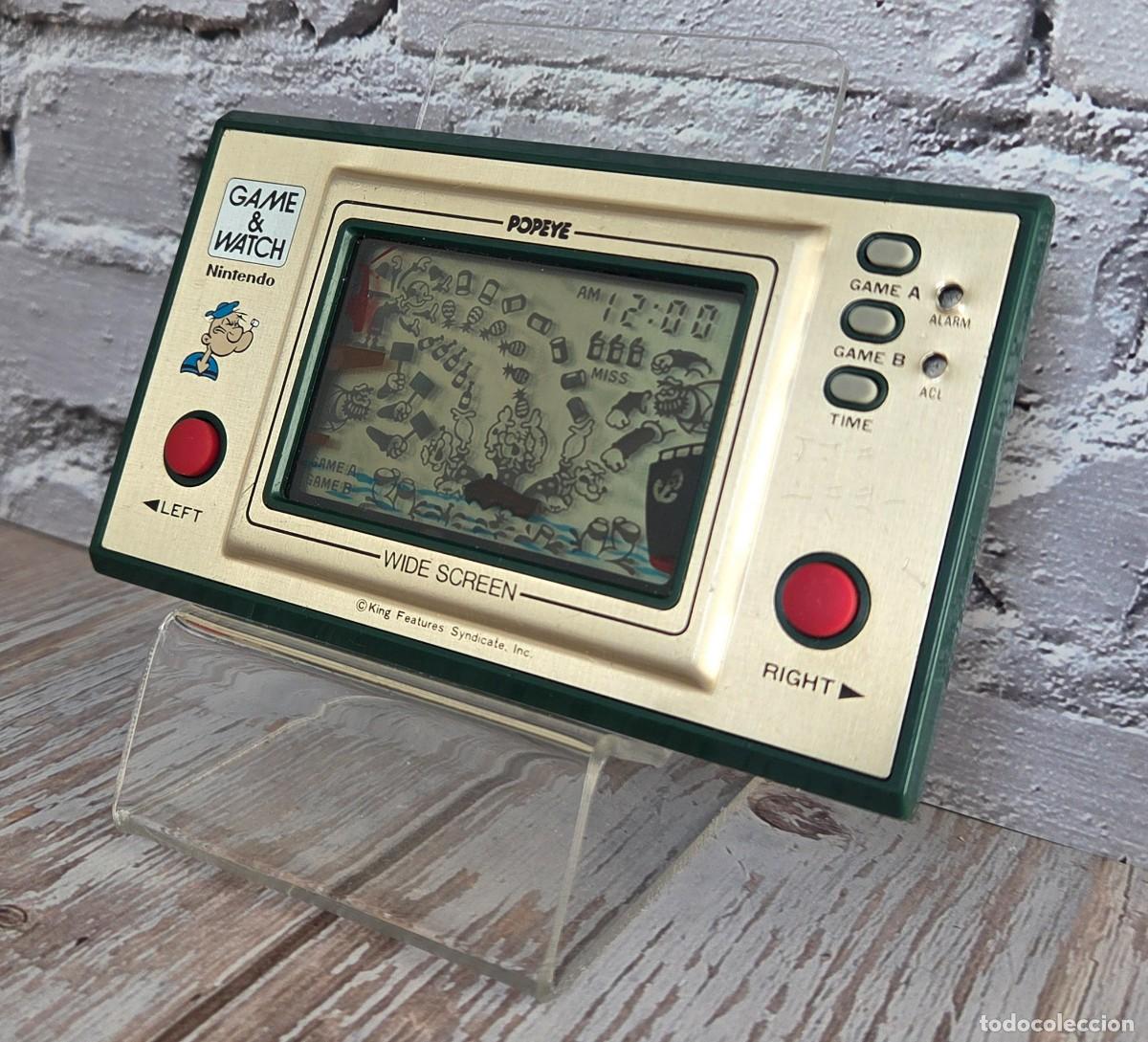Videojuegos y consolas: Nintendo Game & Watch Popeye Wide Screen - Foto 4