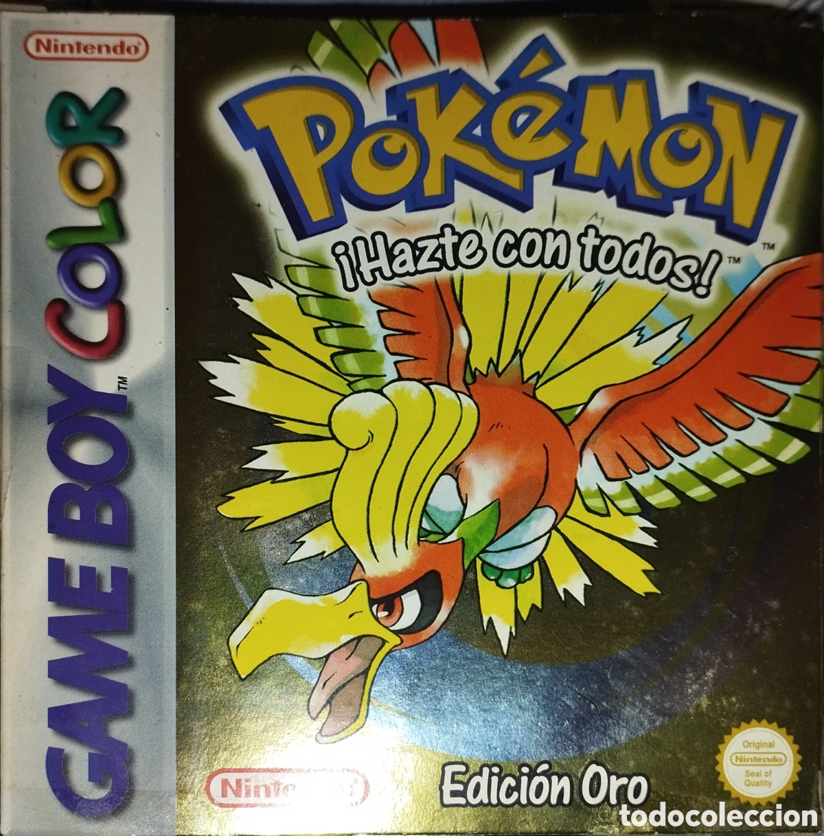 Videojuegos y consolas: Pokemon Edici&oacute;n Oro . Pal Espa&ntilde;a . Game Boy Color . Completo.