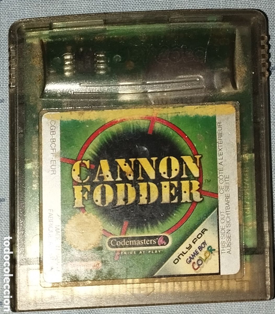 Videojuegos y consolas: CANNON FODDER - GAME BOY COLOR (GBC) - CARTUCHO + MANUAL (CON ESPA&Ntilde;OL) - PAL EUR