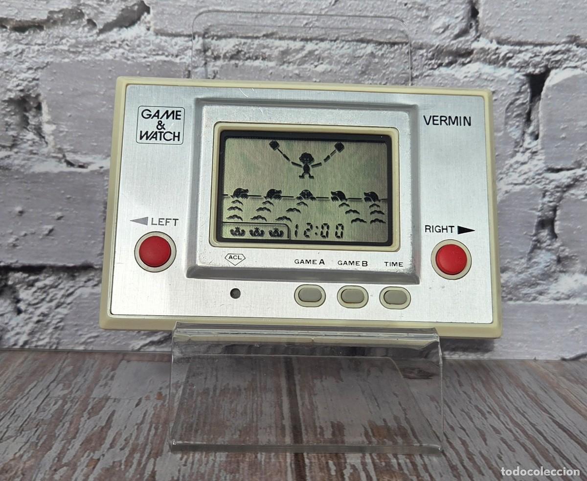 Videojuegos y consolas: Nintendo Game & Watch Vermin MT-03