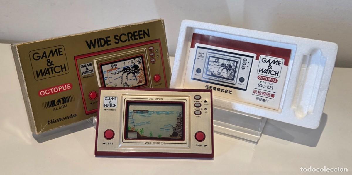 Videojuegos y consolas: Octopus CIB Matching Serial Nintendo Game & Watch