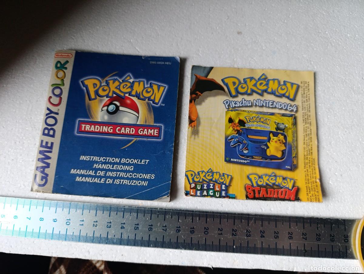 Videojuegos y consolas: NINTENDO GAME BOY COLOR - INSTRUCCIONES POKEMON STADIUM - ESP - GAMEBOY
