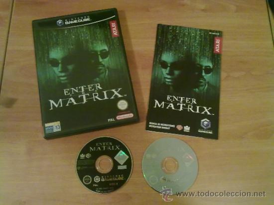 Videojuegos y consolas: VIDEOJUEGO ENTER THE MATRIX PARA GAMECUBE. PAL CASTELLANO - Foto 1