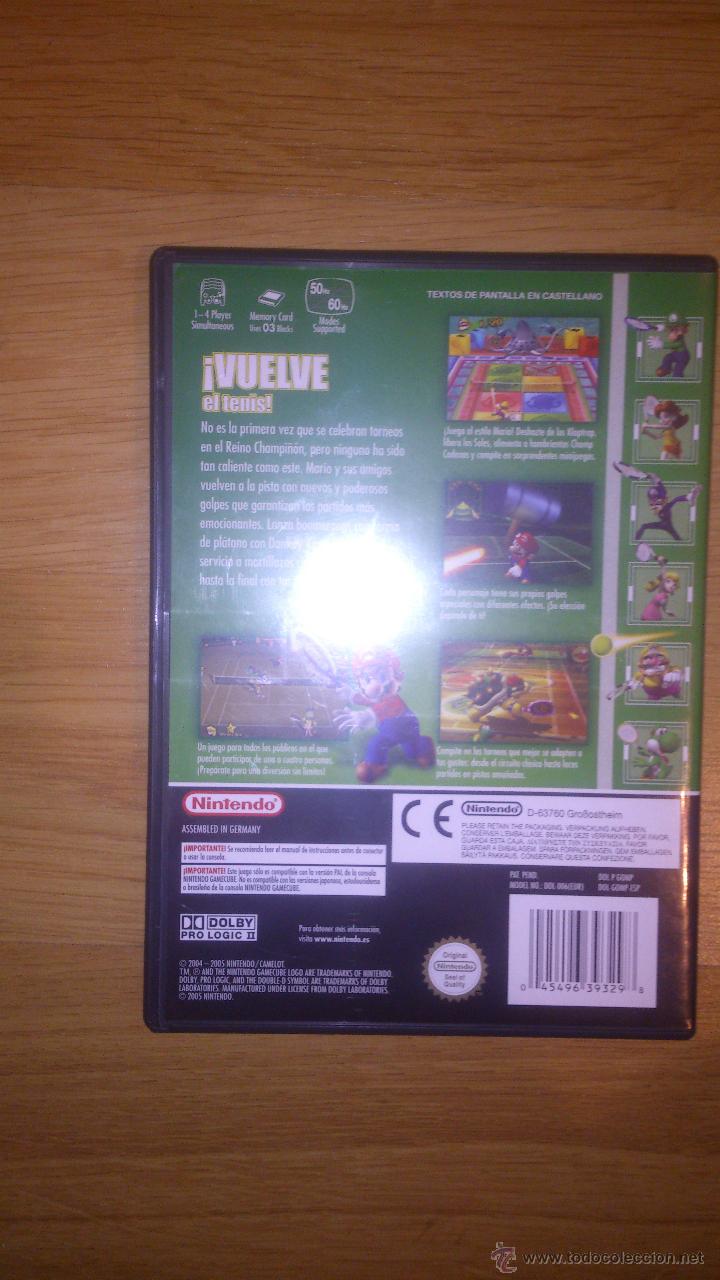 Videojuegos y consolas: Mario Power Tennis. Gamecube. - Foto 2