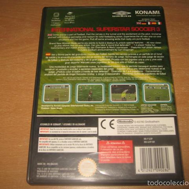 International Superstar Soccer Iss 3 Nintendo G Buy Video Games And Consoles Gamecube At Todocoleccion International Superstar Soccer Iss 3 Nintendo G Buy Video Games And Consoles Gamecube At Todocoleccion