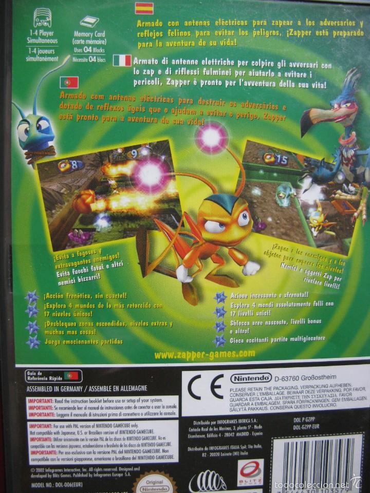 Videojuegos y consolas: ZAPPER. COMO NUEVO. - Foto 2
