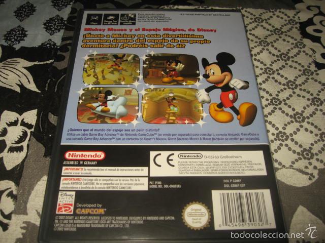 Videojuegos y consolas: MAGICAL MIRROR MICKEY MOUSE NINTENDO GAMECUBE PAL ESPA&Ntilde;A COMPLETO - Foto 2