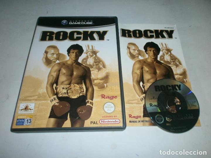 Videojuegos y consolas: ROCKY NINTENDO GAMECUBE PAL ESPA&Ntilde;A - Foto 1