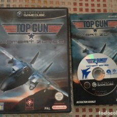 Jeux Vidéo et Consoles: TOP GUN COMBAT ZONES TOPGUN ZONE NINTENDO GAMECUBE GAME CUBE NGC GC KREATEN . Lote 139996834