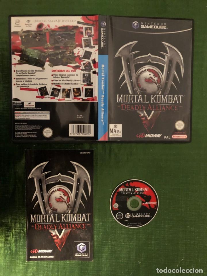 Videojuegos y consolas: Mortal Kombat: Deadly Alliance Gamecube Completo!!! - Foto 1