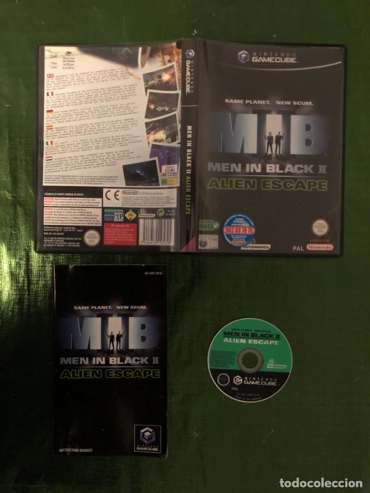 Videojuegos y consolas: Men in Black II: Alien Escape Gamecube Completo!!! - Foto 1
