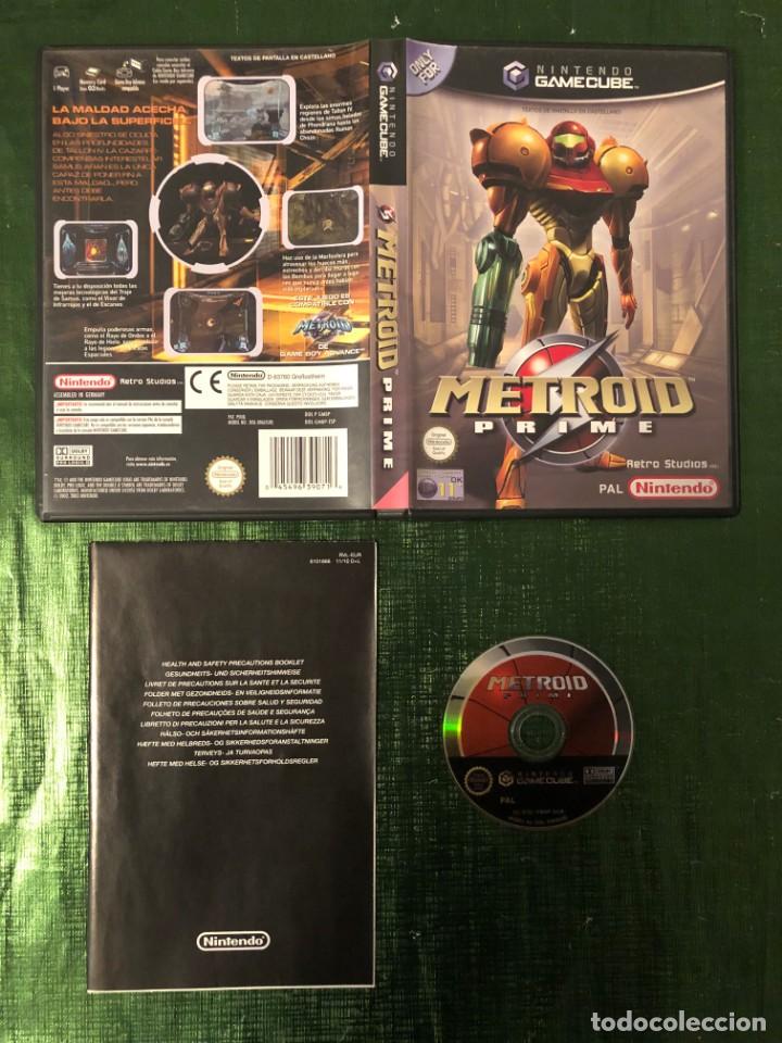 Videojuegos y consolas: Metroid Prime Gamecube sin manual!!! - Foto 1