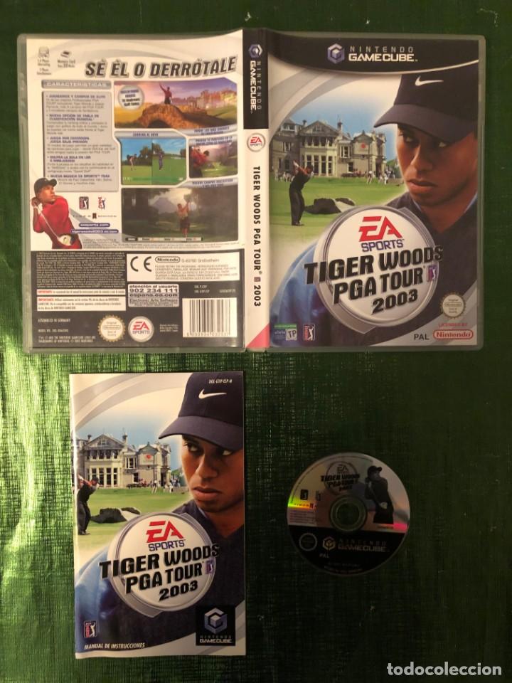 Videojuegos y consolas: Tiger Woods: PGA Tour 2003 Gamcube Completo!!! - Foto 1