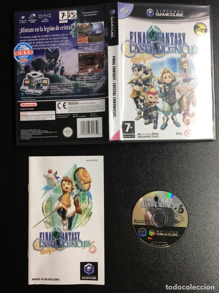 Videojuegos y consolas: Final Fantasy Cristal Chronicles Gamecube Completo!!! - Foto 1