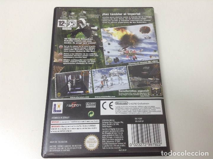 Videojuegos y consolas: STAR WARS REBEL STRIKE ROGUE SQUADRON III - Foto 2