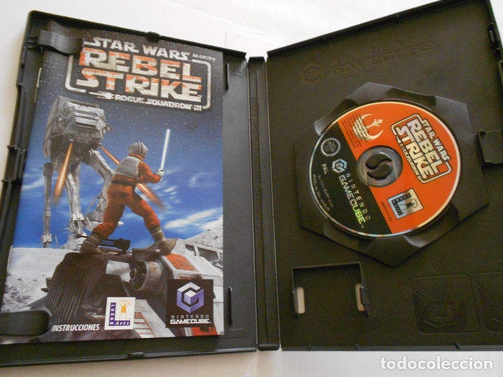 Videojuegos y consolas: ANTIGUO JUEGO GAMECUBE - STAR WARS REBEL STRIKE - Foto 2