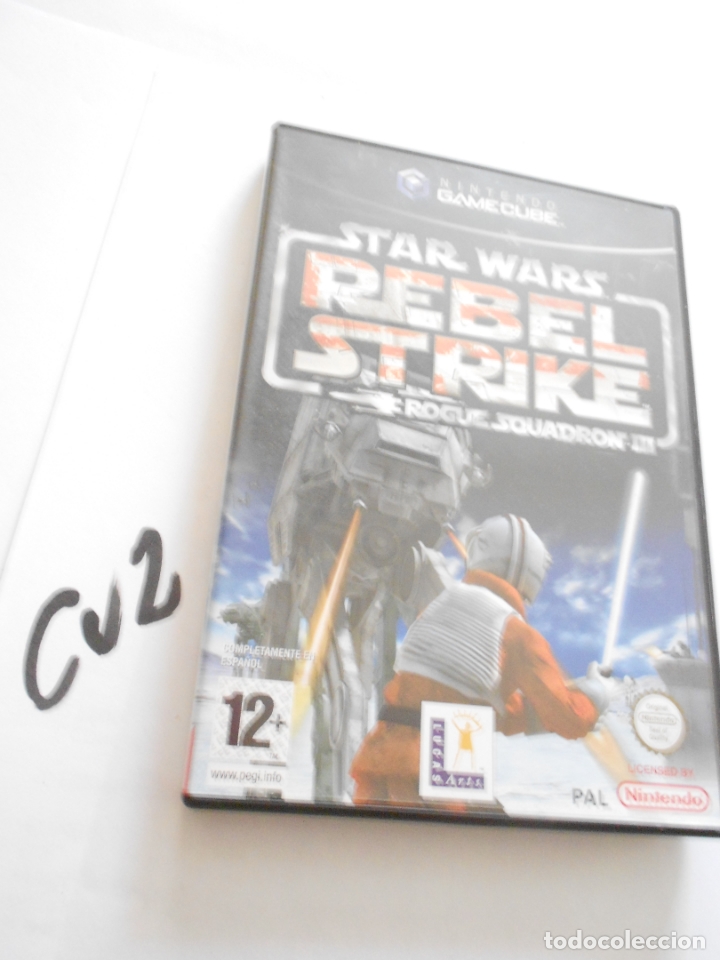 Videojuegos y consolas: ANTIGUO JUEGO GAMECUBE - STAR WARS REBEL STRIKE - Foto 1