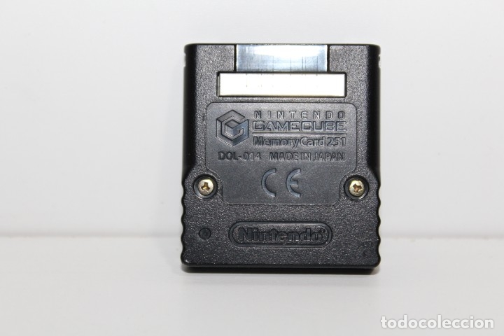 Videojuegos y consolas: NINTENDO GAMECUBE - MEMORY CARD 251 BLOQUES - DOL-014 - MADE IN JAPAN - Foto 2