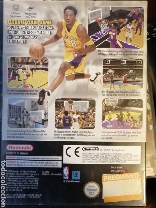 Videojuegos y consolas: Juego NBA Courtside 2002 para Nintendo Gamecube - Foto 2