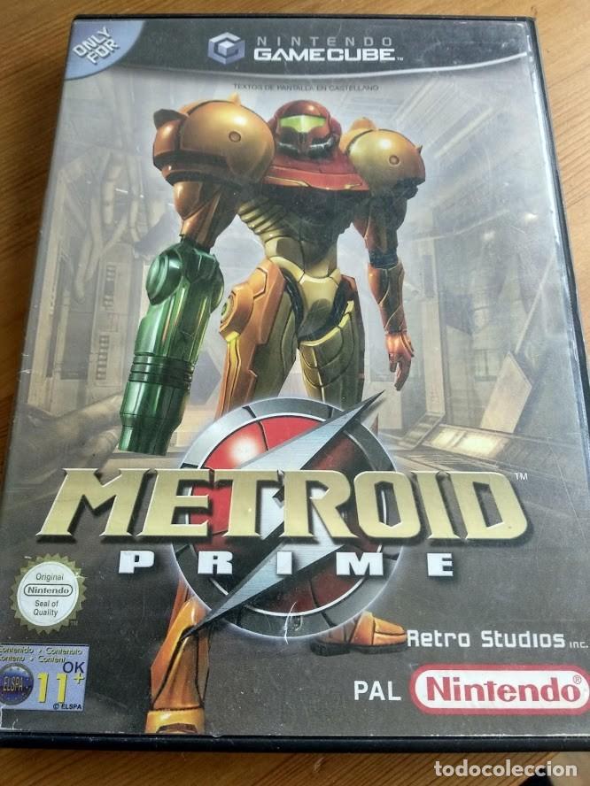 Videojuegos y consolas: METROID PRIME NINTENDO GAMECUBE PAL ESPA&Ntilde;A SIN MANUAL - Foto 1