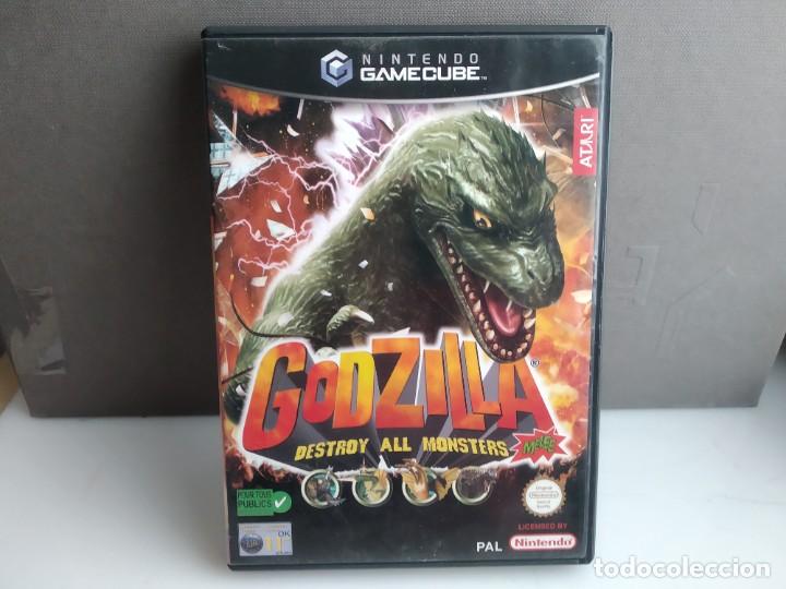 Videojuegos y consolas: ANTIGUO JUEGO PARA NINTENDO GAMECUBE GODZILLA - Foto 1